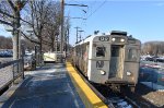 Arrow III Car # 1312 bringing the NJT Princeton Shuttle, aka the Dinky, back into the Junction Station during mid morning